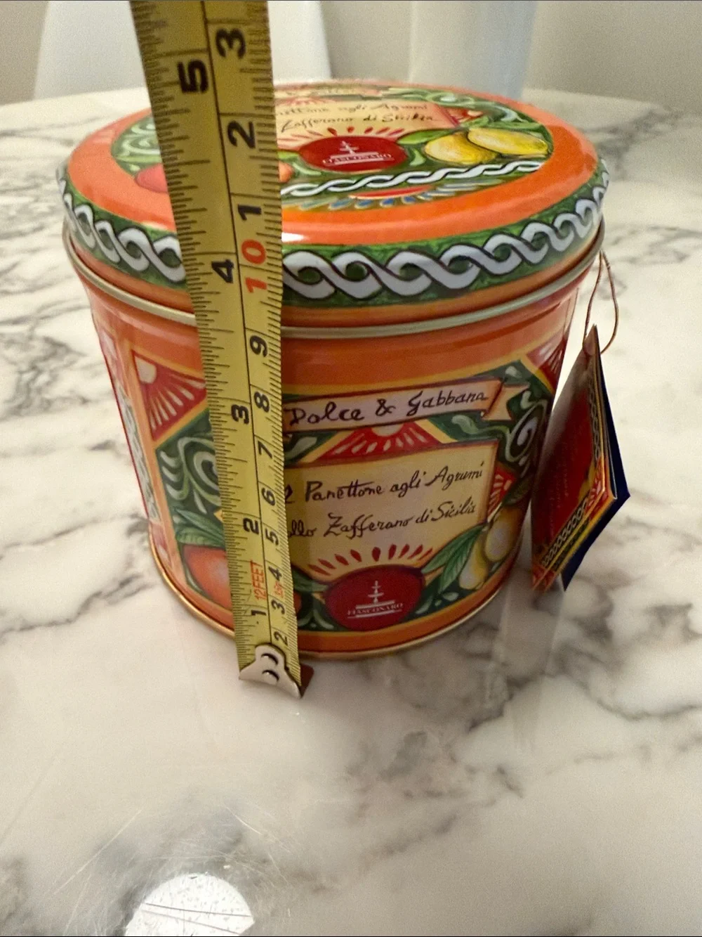 Dolce & Gabbana Orange and Green Citrus Decorative Tin